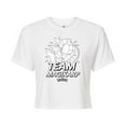 thumbnail image 1 of Pokémon - Team Splash - Juniors Cropped Cotton Blend T-Shirt, 1 of 5