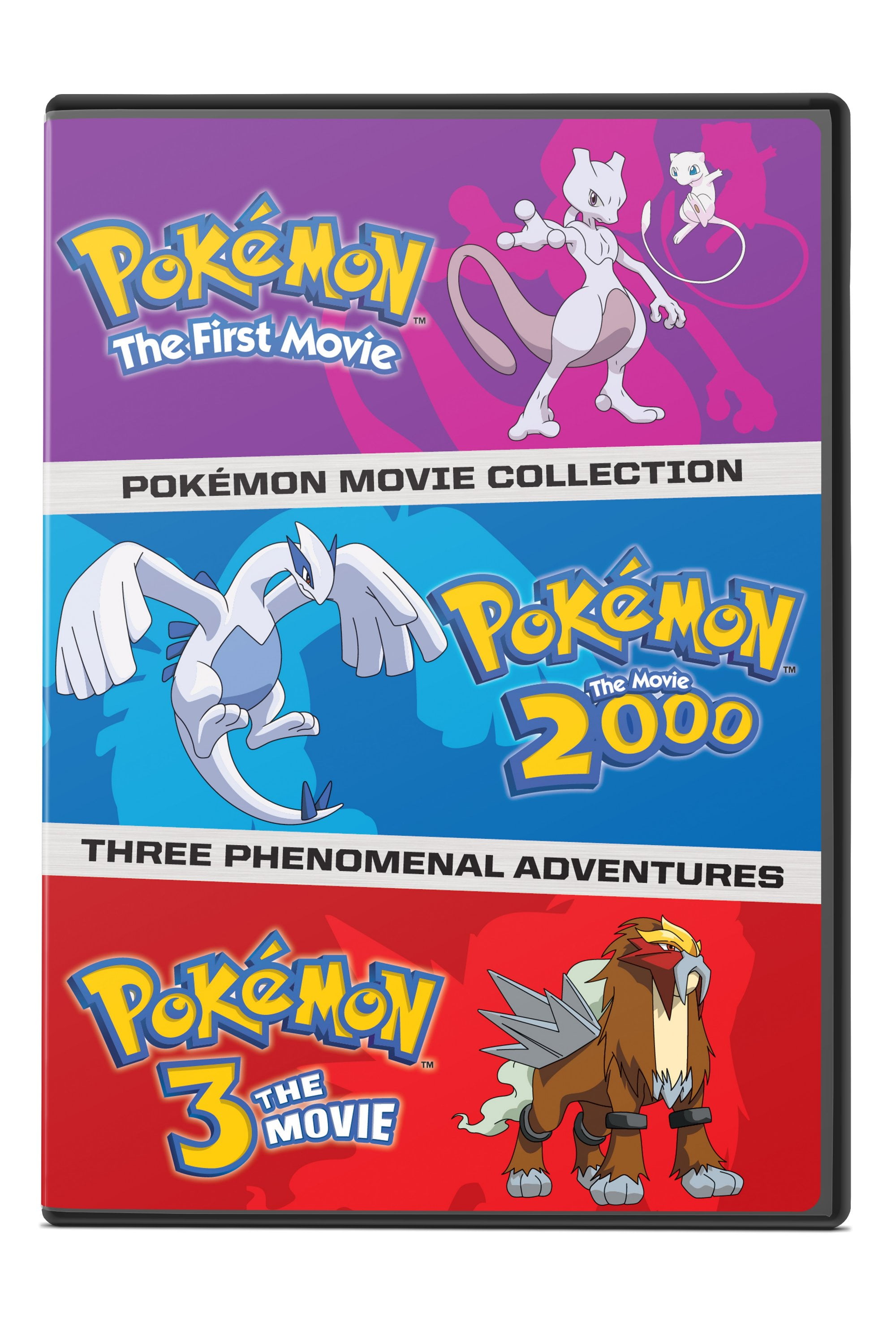 WARNER BROS. Pokmon - The First Movie/Pokemon - The Movie 2000/Pokmon 3 [DVD]