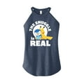 thumbnail image 1 of Pokémon - The Snuggle Is Real Pikachu And Piplup - Juniors High Neck Tank Top, 1 of 4