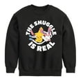 thumbnail image 1 of Pokémon - The Snuggle Is Real Pikachu And Sylveon - Youth Crewneck Fleece Sweatshirt, 1 of 5