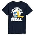 thumbnail image 1 of Pokémon - The Snuggle Is Real Pikachu and Piplup  - Men's Short Sleeve Graphic T-Shirt, 1 of 4