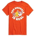 thumbnail image 1 of Pokémon - The Snuggle Is Real Pikachu and Sylveon  - Men's Short Sleeve Graphic T-Shirt, 1 of 4