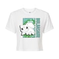 thumbnail image 1 of Pokémon - Tie Dye Bulbasaur - Juniors Cropped Cotton Blend T-Shirt, 1 of 5