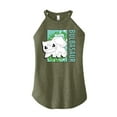 thumbnail image 1 of Pokémon - Tie Dye Bulbasaur - Juniors High Neck Tank Top, 1 of 4