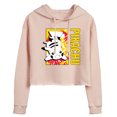 thumbnail image 1 of Pokémon - Tie Dye Pikachu - Juniors Cropped Pullover Hoodie, 1 of 5