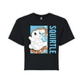 thumbnail image 1 of Pokémon - Tie Dye Squirtle - Juniors Cropped Cotton Blend T-Shirt, 1 of 5