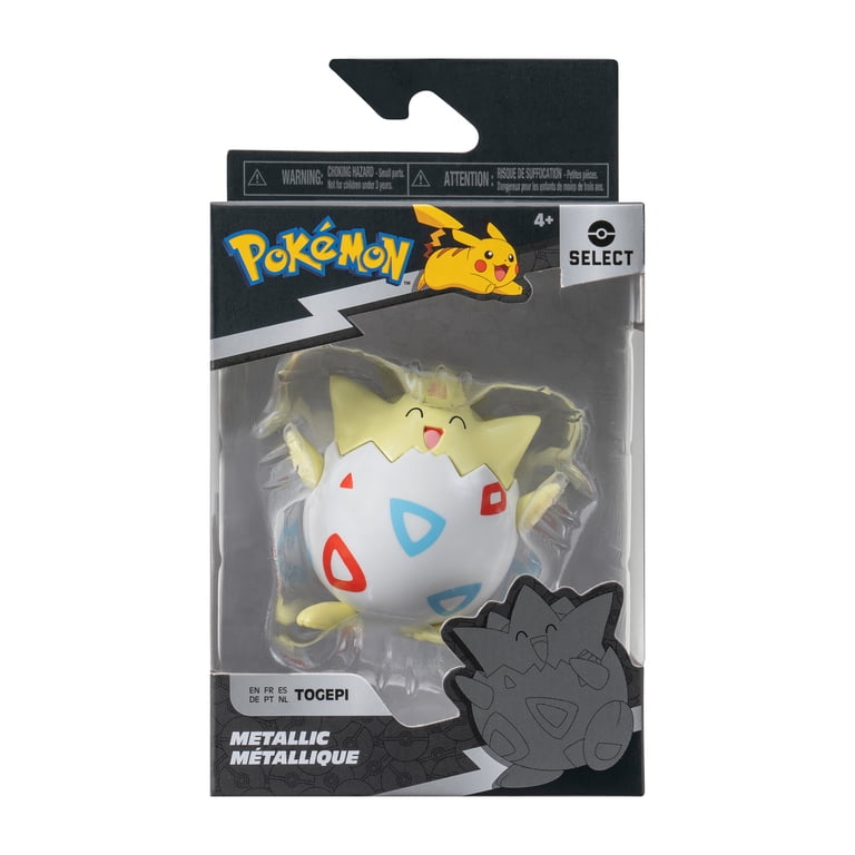 Pokémon Togepi Select True-Color Metallic Collectible Figure by