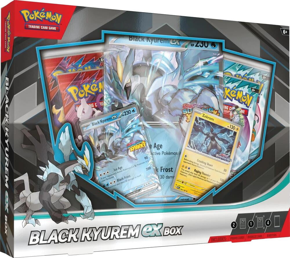 Pokmon Trading Card Game: Black Kyurem EX Box with Promos & Boosters -  Walmart.com