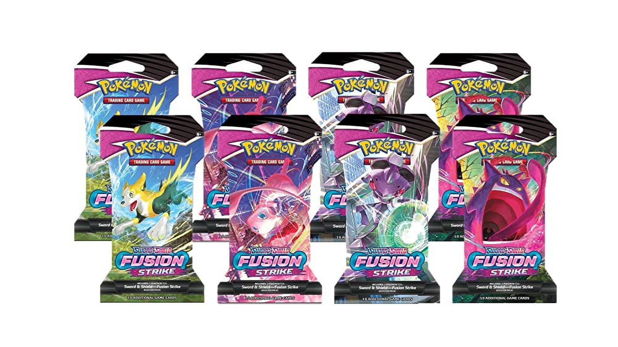 pokemon sword & shield fusion strike sleeved booster pack Fusion Strike Pokémon Sleeved Booster [Random Art]