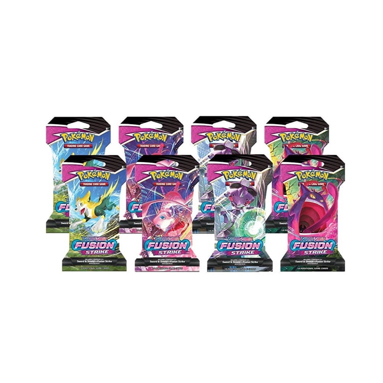 Pokmon - Sealed Fusion Strike Sword and Shield Game: 8 Sleeved Booster Packs - Walmart.com Pokmon - Sealed Fusion Strike Sword and Shield Game: 8 Sleeved Booster Packs - Walmart.com