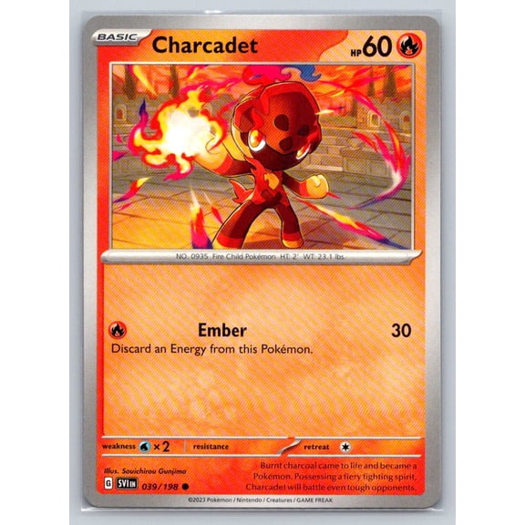Pokmon Trading Card Game SV01 Scarlet & Violet Base Set Charcadet Common 039/198