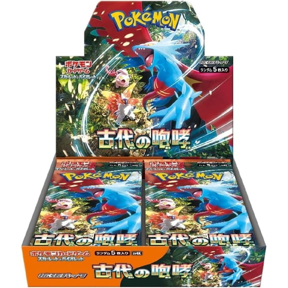 Pokémon Trading Card Game [SV4K] "Ancient Roar" Japanese Sealed Booster Box