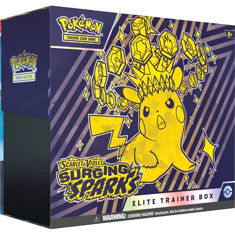 ポケセン エリートトレーナーボックス Surging Sparks Free Shipping! Pokemon Pokémon Trading Card Game Scarlet Violet