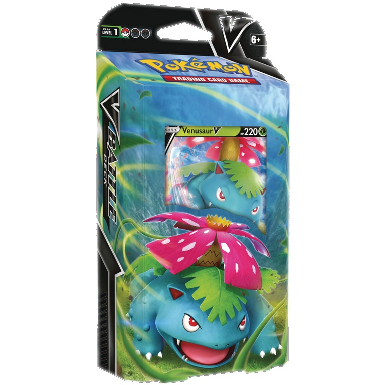 Kit Carta Pokémon Venusaur E Evoluções Em Português