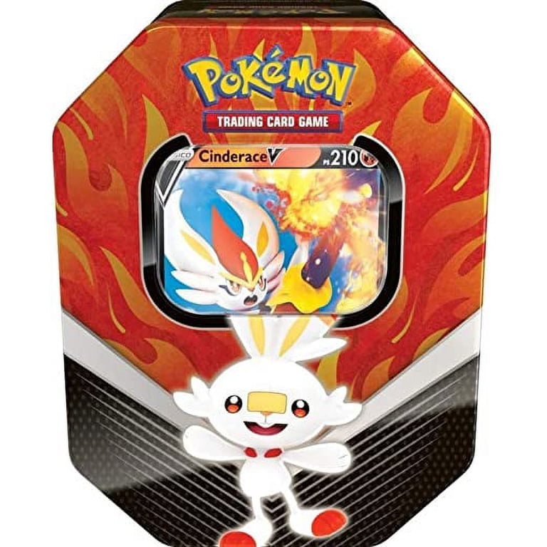 Pokmon Trading Card Games: Galar Partner Tin - Cinderace V - Walmart.com