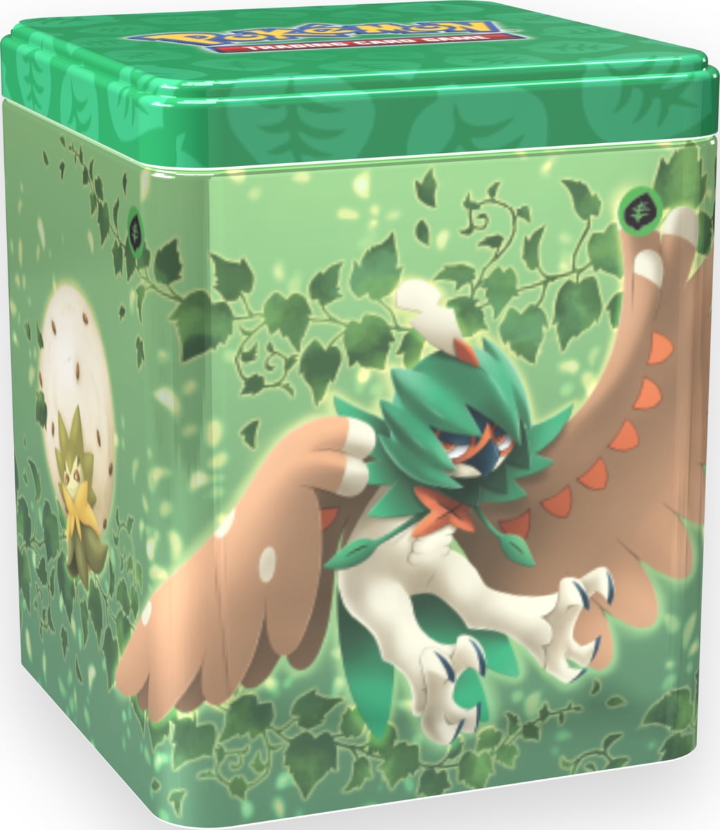 pokémon - trading card game: stacking tin Pokemon TCG: Fire : Toys & Games Conveniently stackable for stylish card storage Pokémon TCG: Dragon Stacking Tin