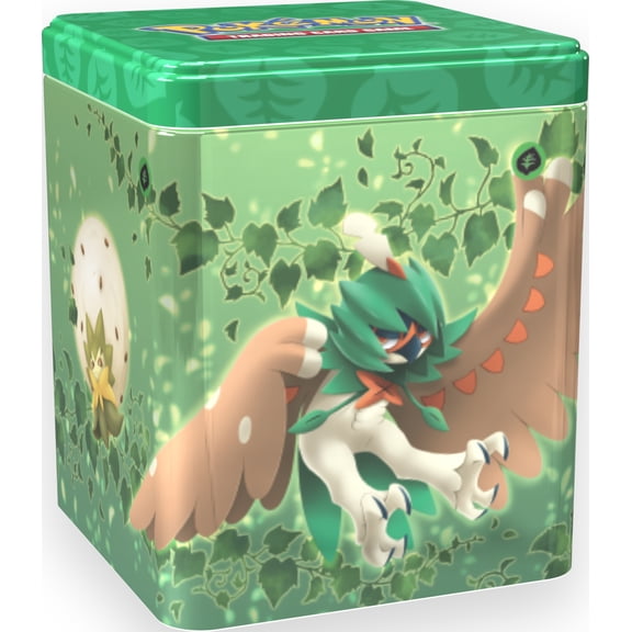 Pokmon Trading Card Games Grass Stacking Tin