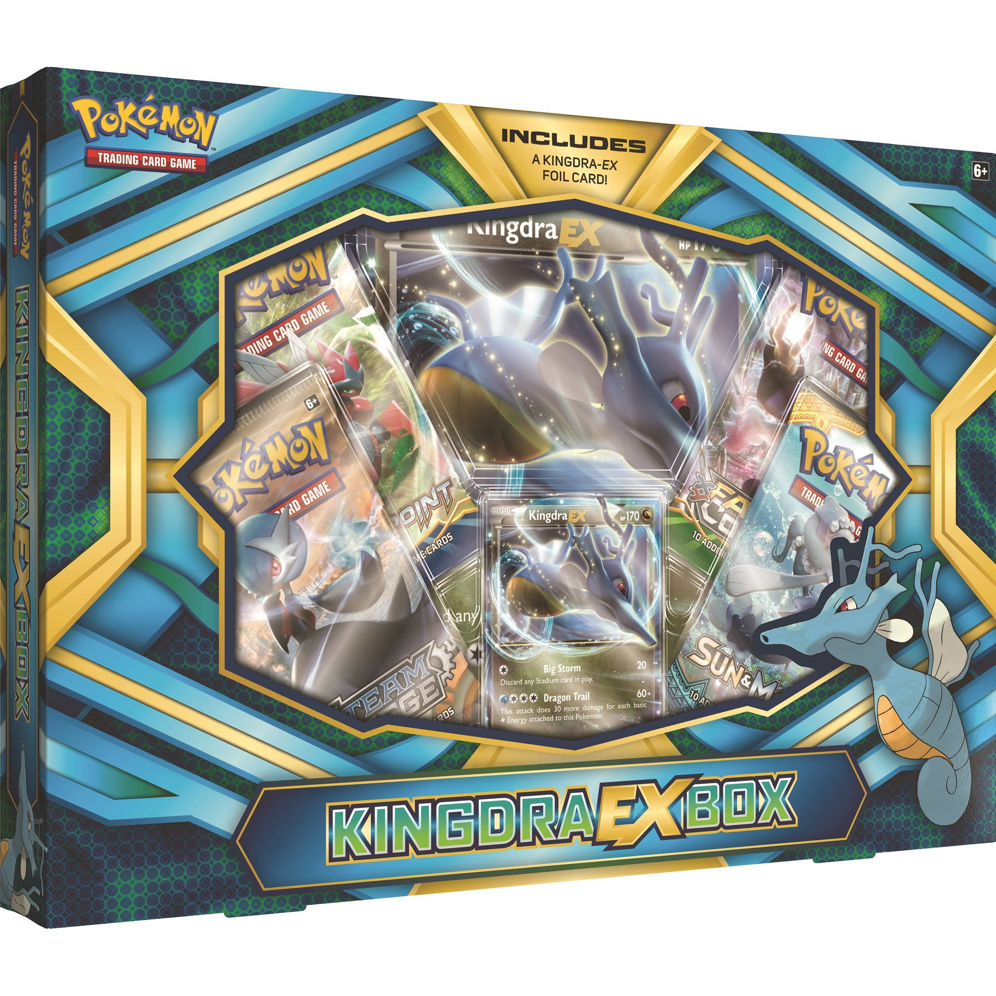 Pokémon Trading Card Games: Kingdra EX Box - Walmart.com