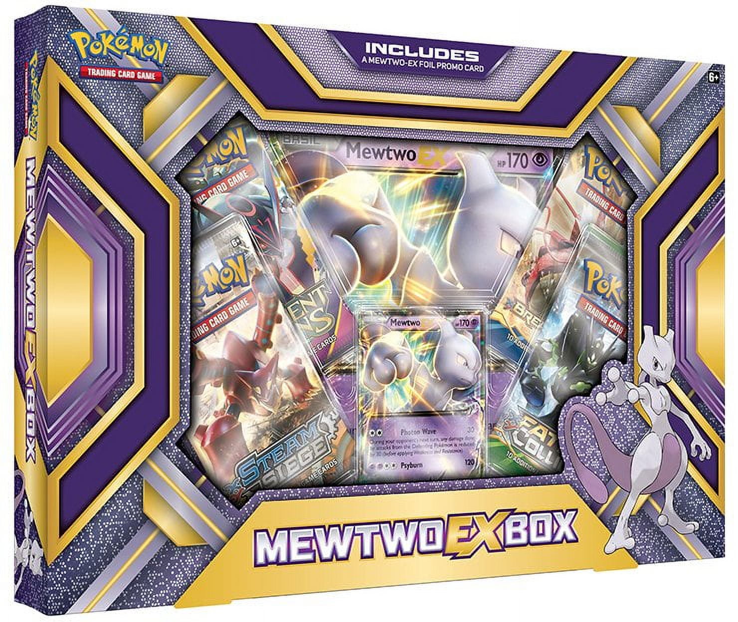 Pokemon Trading Card Game Mewtwo EX Box and Shiny Tapu Koko GX Box