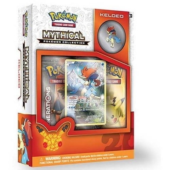 Pokémon Trading Card Games - Mythical Pin Box, Keldeo