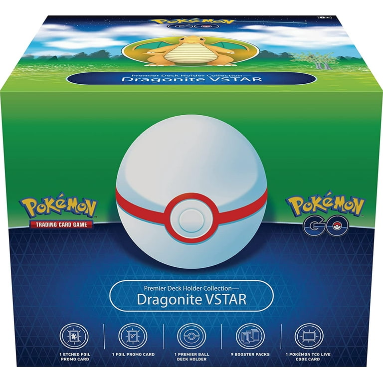 Pokemon Pokemon TCG: Pokemon GO Premier Deck Holder Collection- Dragonite VSTAR Pokemon Pokemon TCG: Pokemon GO Premier Deck Holder Collection- Dragonite VSTAR