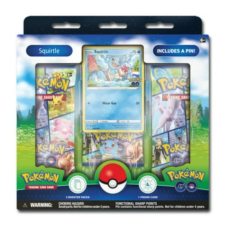product image of Pokémon Trading Card Games: Pokemon Go Pin Collection - Squirtle