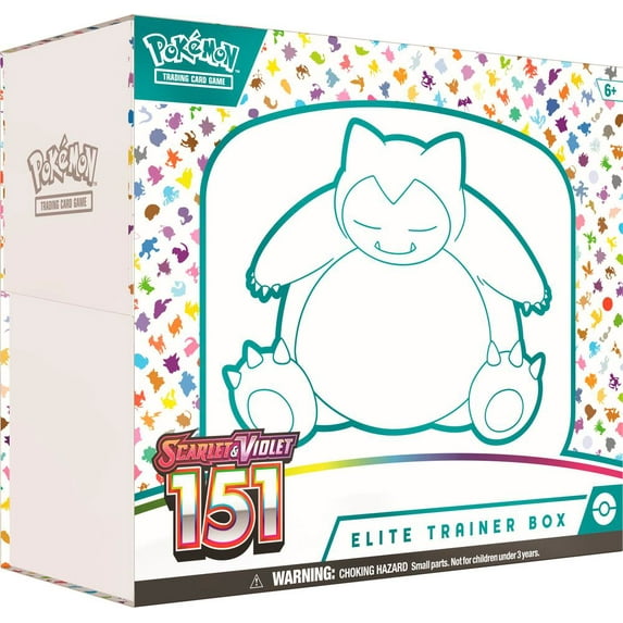 Pokémon Trading Card Games Scarlet & Violet 3.5 151 Elite Trainer Box
