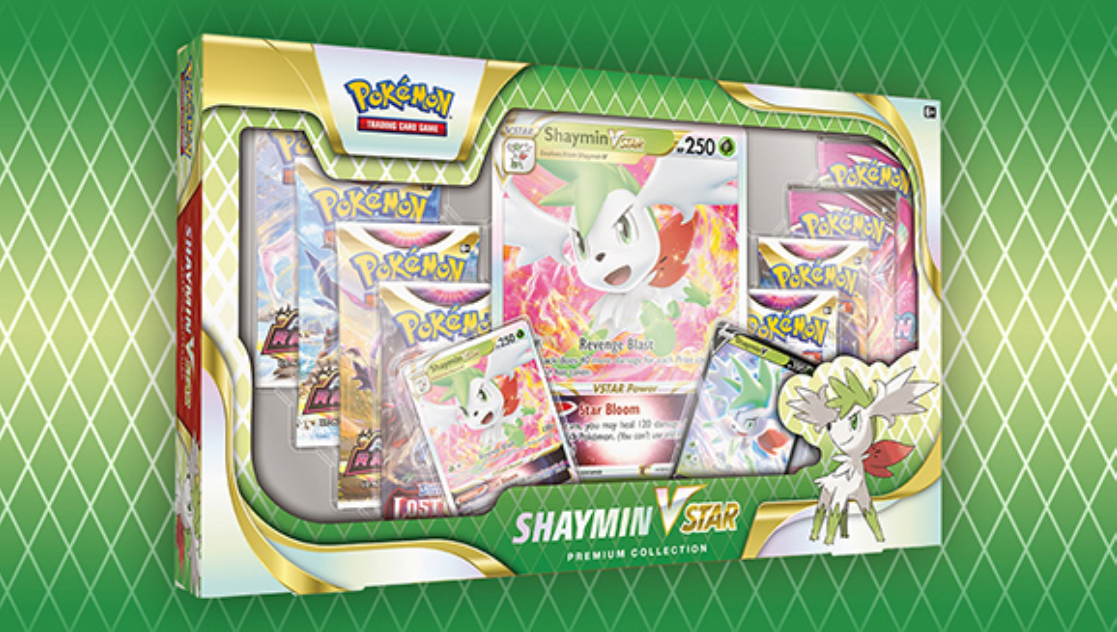 Pokémon Trading Card Games Shaymin Vstar Premium Collection