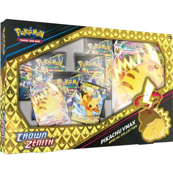 Pokmon Trading Card Games: Sword & Shield 12.5 Crown Zenith Pikachu - VMAX Special Collection