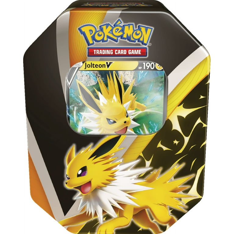 Pokémon Trading Cards Games 2021 Fall Eevee Evolutions Jolteon V Tin 