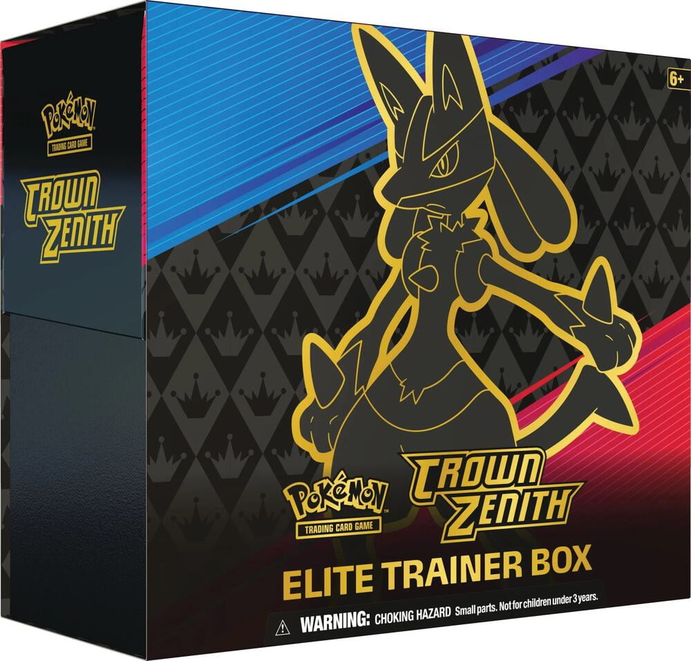 Pokémon TCG: SAS12.5 Crown Zenith Elite Trainer Box with 10