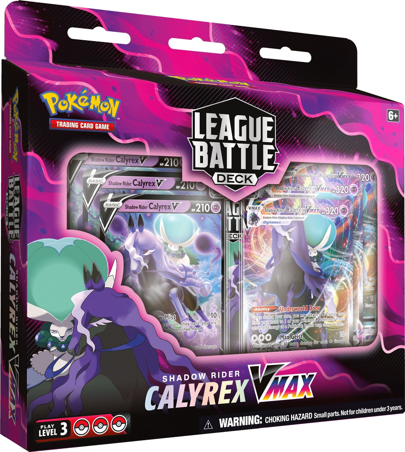 Pokémon Batalha de Liga - Calyrex - RGR Distribuidora