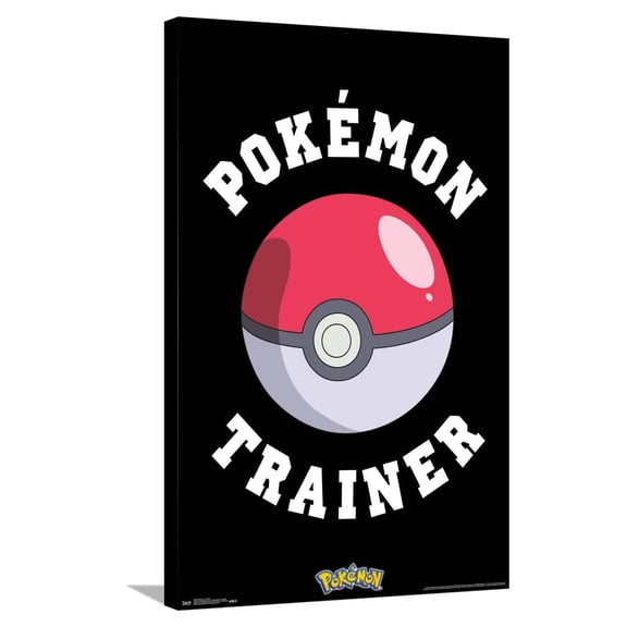 Pokémon - Trainer Canvas Wall Poster, 22.375" x 34"