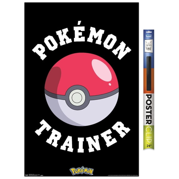 Pokémon - Trainer Wall Poster, 22.375" x 34"