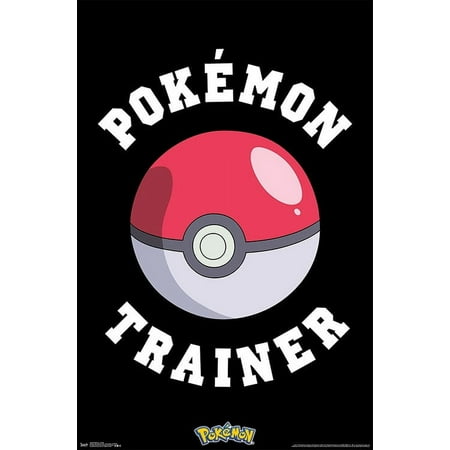 Pokemon - Trainer Wall Poster, 22.375" x 34"