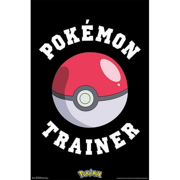 Pokemon - Trainer Wall Poster, 22.375" x 34"