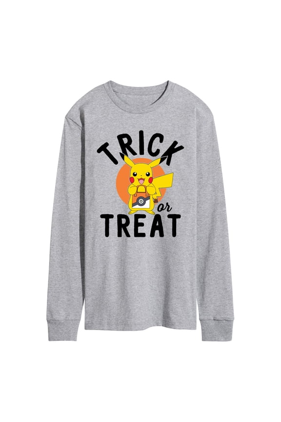 Pokémon - Trick Or Treat - Men's Long Sleeve T-Shirt