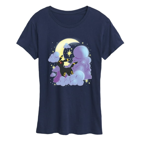 Pokémon - Umbreon Dark Night Scene - Women's Short Sleeve Graphic T-Shirt