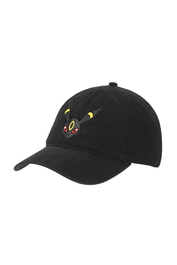 Pokmon Umbreon Face Black Unstructured Baseball Cap