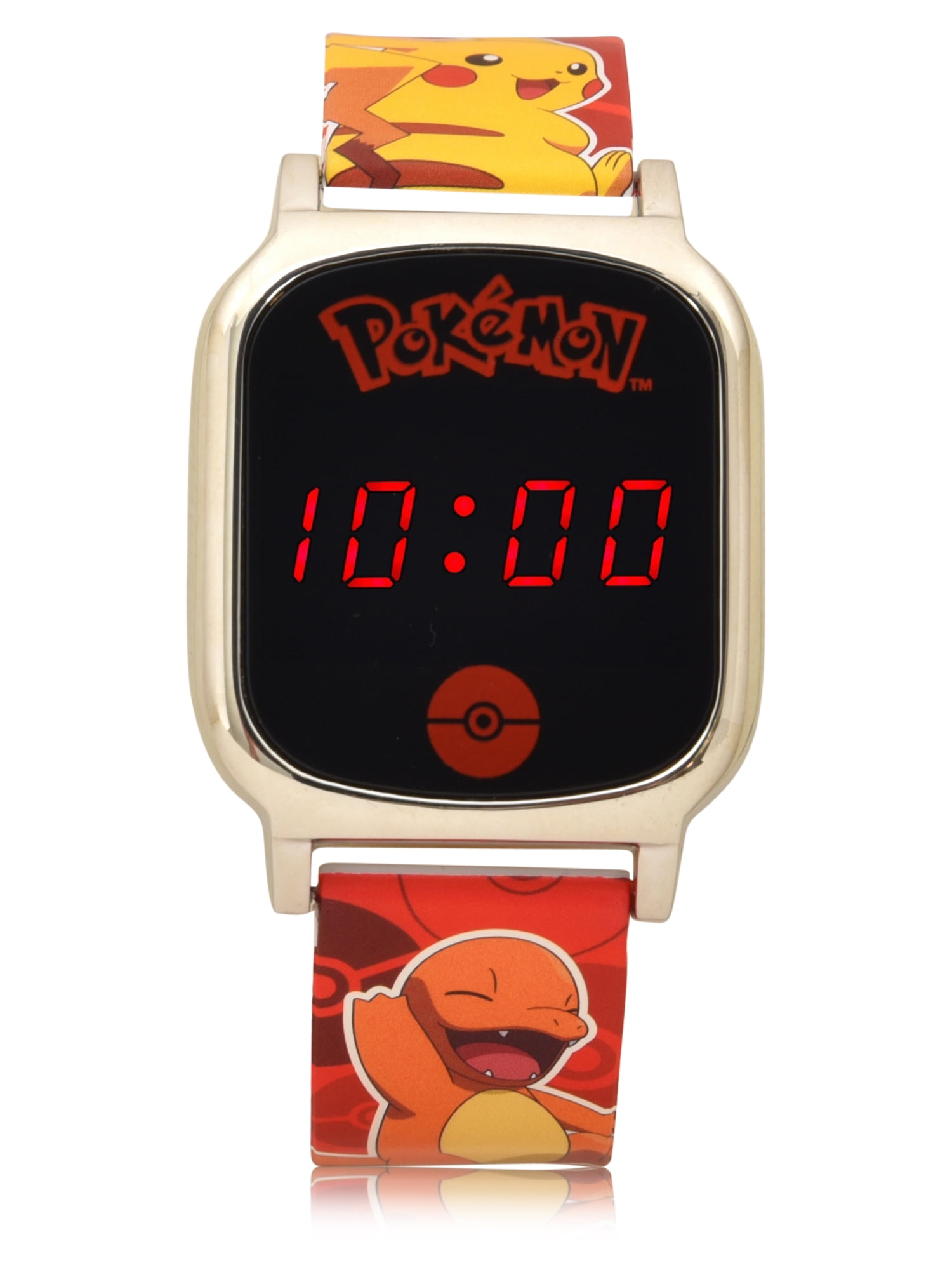 Pokémon Unisex Childrens LED Touch Screen Wristwatch with