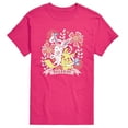 thumbnail image 1 of Pokémon - Valentine Florals Pikachu Sylveon - Men's Short Sleeve Graphic T-Shirt, 1 of 3