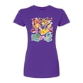 thumbnail image 1 of Pokémon - Valentine's Day Heart Sticker - Juniors Fitted Graphic T-Shirt, 1 of 3