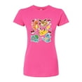 thumbnail image 1 of Pokémon - Valentine's Day Heart Sticker - Juniors Fitted Graphic T-Shirt, 1 of 4