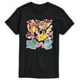thumbnail image 1 of Pokémon - Valentine's Day Heart Sticker - Men's Short Sleeve Graphic T-Shirt, 1 of 4