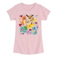 thumbnail image 1 of Pokémon - Vday Sticker Pokémon - Youth Girls Short Sleeve T-Shirt, 1 of 4