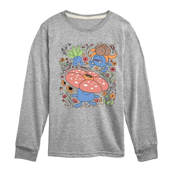Pokémon - Vileplum Family - Boys Youth Long Sleeve T-Shirt