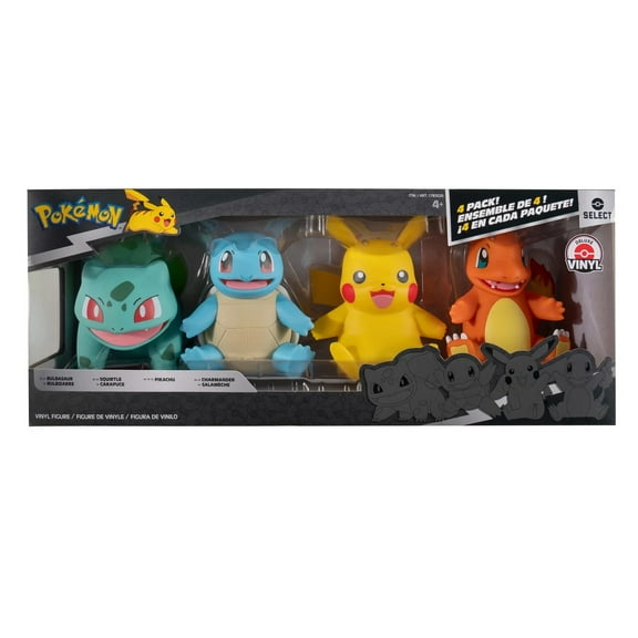 Pokmon Vinyl 8" Figure 4-Pack