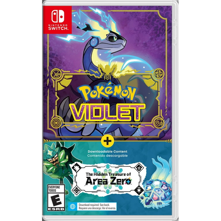 ポケットモンスター ソード ブリリアントダイヤモンド バイオレット Nintendo Switch Pokémon Violet Game and New DLC Bundle: Hidden
