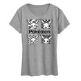 thumbnail image 1 of Pokémon - Wagara Grid Eevee  - Women's Short Sleeve Graphic T-Shirt, 1 of 5