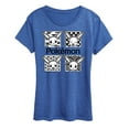 thumbnail image 1 of Pokémon - Wagara Grid Eevee  - Women's Short Sleeve Graphic T-Shirt, 1 of 5